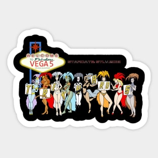 Trekyards 2019 Vegas Showgirls Line-Up Sticker